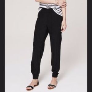 LOFT Petite Dressy Jogger Pant